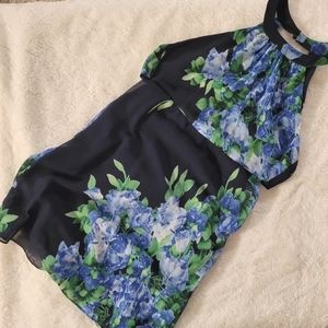 Grifflin Paris Navy Blue Dress